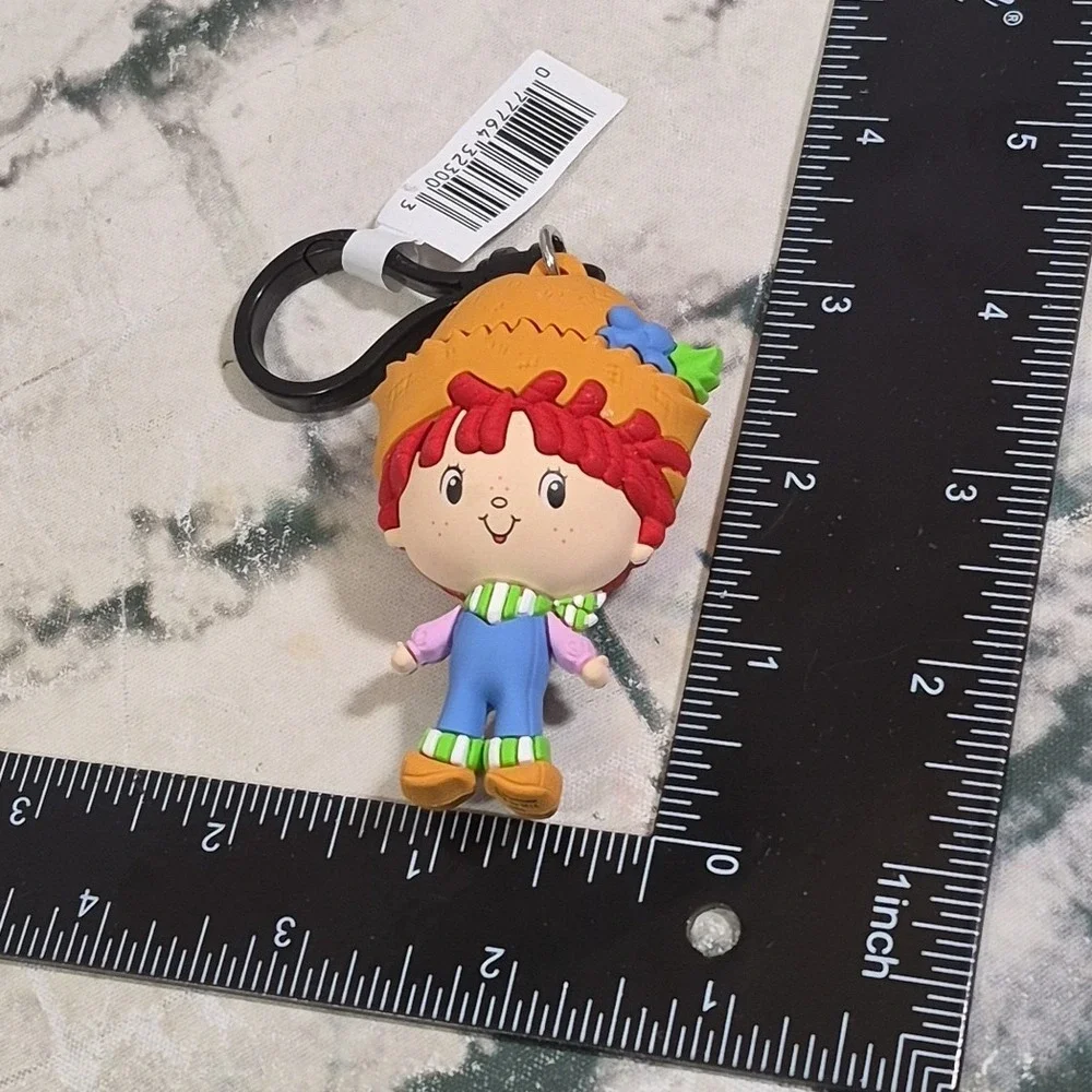 Strawberry Shortcake Figure Bag Clip Mini Doll Keychain Huckleberry Pie New